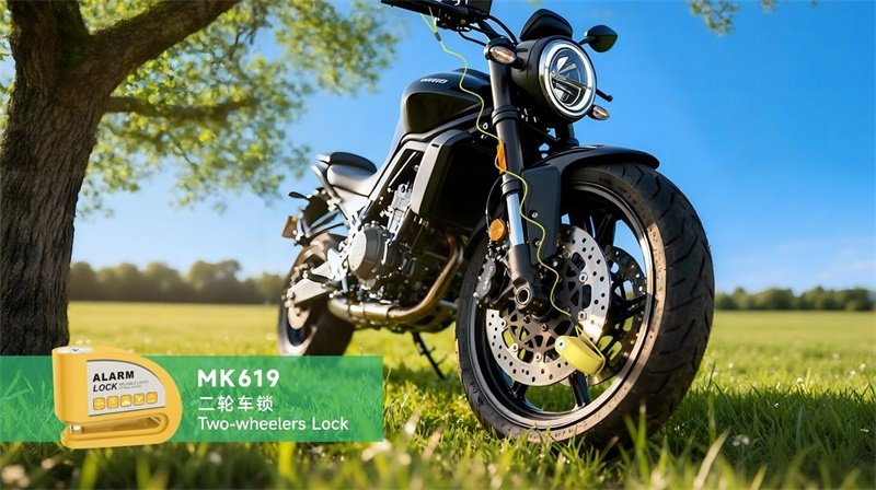motorcycle alarm locks